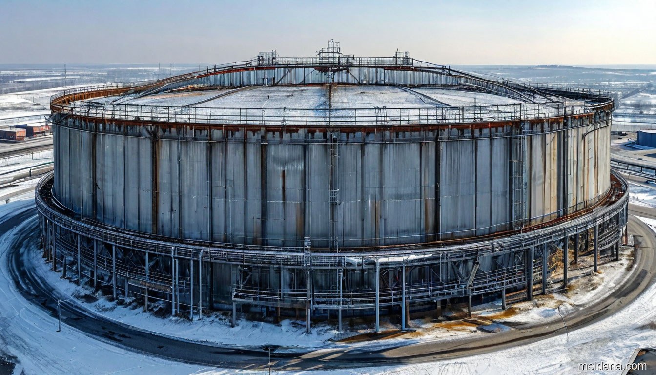 Антидроновая защита резервуара РВС-50000 Череповце — ЗОК ЗАСЛОН по СП 542