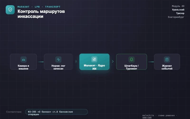 Схема решения — Система Малахит