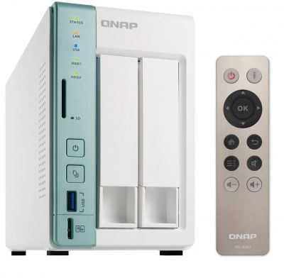Сетевое хранилище NAS Qnap TS-251D-2G 2-bay 